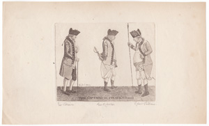 original etchings and engravings from John Kay 1790s-1810 and later editions